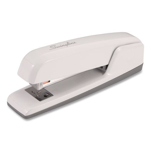 747 Business Full Strip Desk Stapler, 30 Sheet Capacity, Arctic White