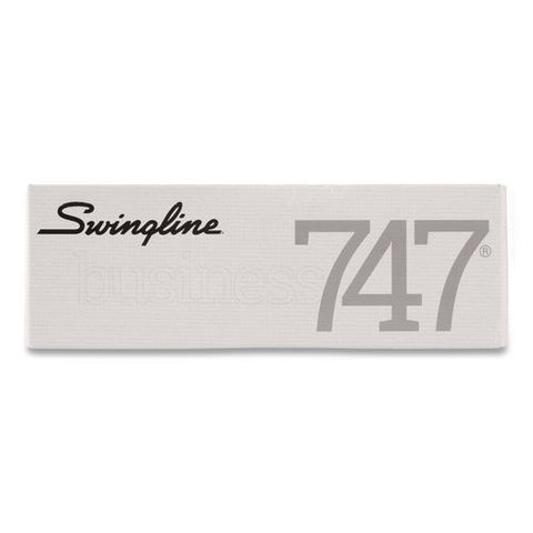 747 Business Full Strip Desk Stapler, 30 Sheet Capacity, Arctic White