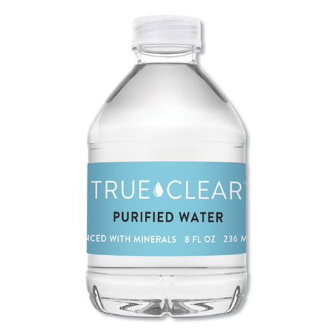 Purified Bottled Water, 8 Oz Bottle, 24 Bottles/carton