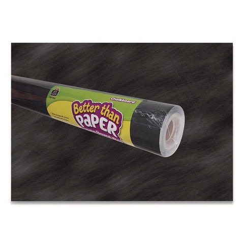 Better Than Paper Bulletin Board Roll, 4 Ft X 12 Ft, Chalkboard