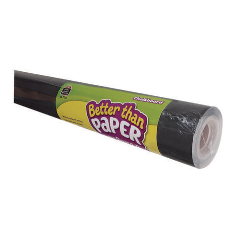 Better Than Paper Bulletin Board Roll, 4 Ft X 12 Ft, Chalkboard