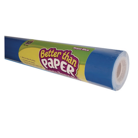 Better Than Paper Bulletin Board Roll, 4 Ft X 12 Ft, Royal Blue