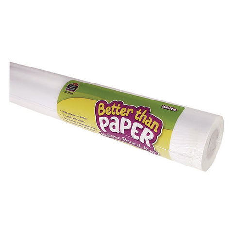 Better Than Paper Bulletin Board Roll, 4 Ft X 12 Ft, White