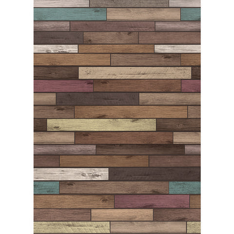 Better Than Paper Bulletin Board Roll, 4 Ft X 12 Ft, Reclaimed Wood