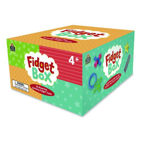 Fidget Box, Ages 4 And Up, 18 Pieces