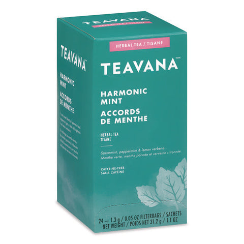 Teavana Tea Bags, Harmonic Mint Decaf, 0.05 Oz, 24/box