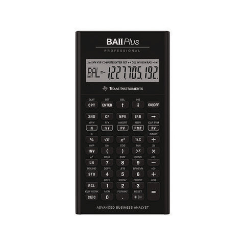 Baiiplus Pro Financial Calculator, 10-digit Lcd