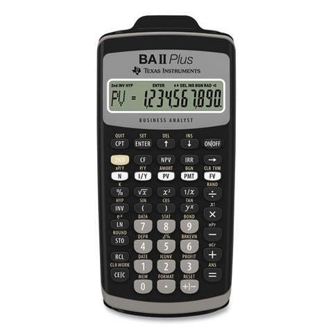 Baiiplus Financial Calculator, 10-digit Lcd