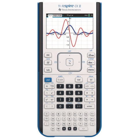 Ti-nspire Cx Ii Graphing Calculator, 10-digit Lcd