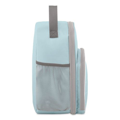 Kids Icon Series Insulated Soft Lunch Bag, 7 X 5 X 10.5, Light Blue