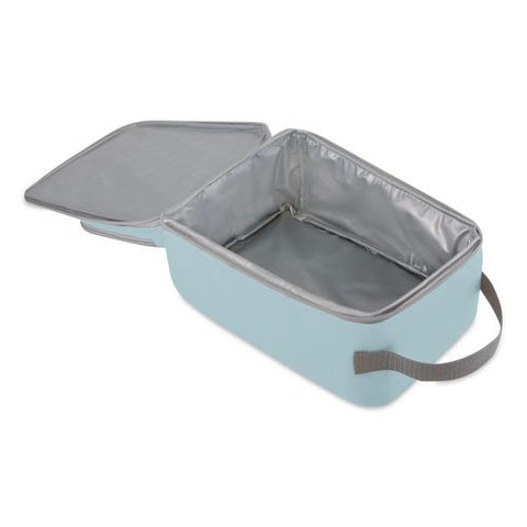 Kids Icon Series Insulated Soft Lunch Bag, 7 X 5 X 10.5, Light Blue