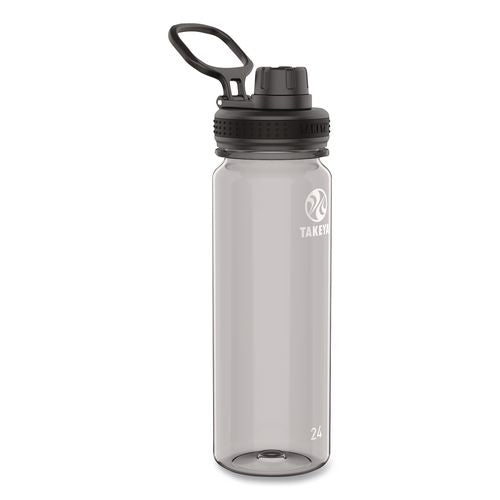 Tritan Plastic Water Bottle, 24 Oz, Stormy Black