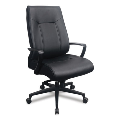 Executive Chair, Supports Up To 250 Lbs, 20.5" To 23.5" Seat Height, Supports Up To 250 Lbs, Black