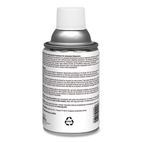 Premium Metered Air Freshener Refill, Clean N Fresh, 7.1 Oz Aerosol Spray, 12/carton