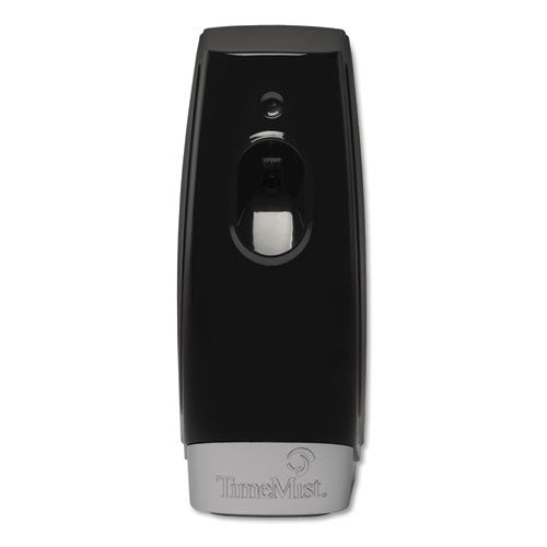 Settings Metered Air Freshener Dispenser, 3.4" X 3.4" X 8.25", Black