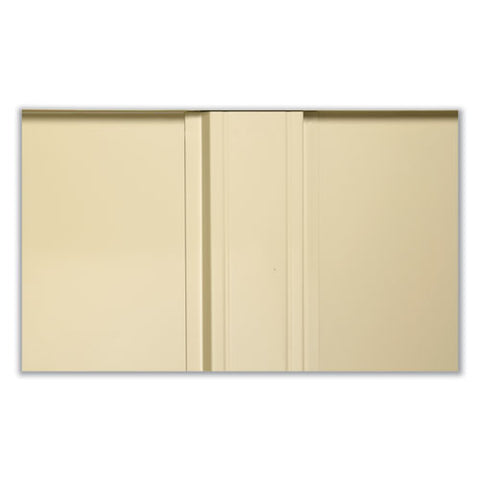 Janitorial Cabinet, 36w X 18d X 64h, Putty