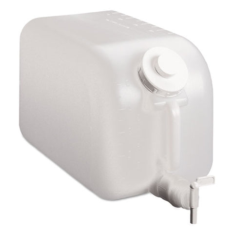 Shur-fill Dispenser, 5 Gal, Clear, 8/carton