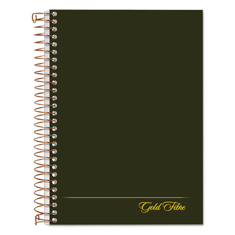 Gold Fibre Personal Notebooks, 1-subject, Medium/college Rule, Classic Green Cover, (100) 7 X 5 Sheets