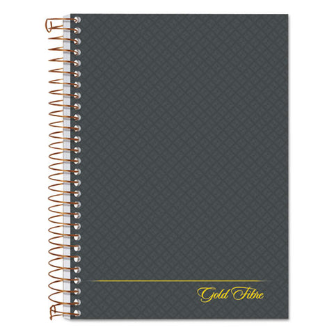 Gold Fibre Personal Notebooks, 1-subject, Medium/college Rule, Designer Gray Cover, (100) 7 X 5 Sheets