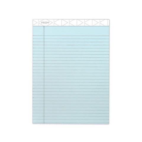 Prism + Colored Writing Pads, Wide/legal Rule, 50 Pastel Blue 8.5 X 11.75 Sheets, 12/pack