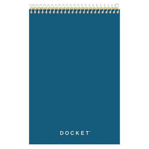 Docket Steno Pad, Gregg Rule, Forest Green Cover, 100 Canary-yellow 6 X 9 Sheets