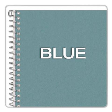 One-subject Notebook, Medium/college Rule, Blue Cover, (80) 9.5 X 6 Sheets
