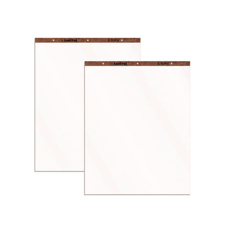 Easel Pads, Unruled, 27 X 34, White, 50 Sheets, 2/carton