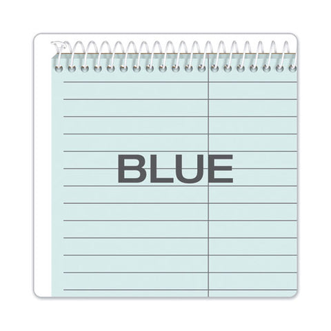 Prism Steno Pads, Gregg Rule, Blue Cover, 80 Blue 6 X 9 Sheets, 4/pack