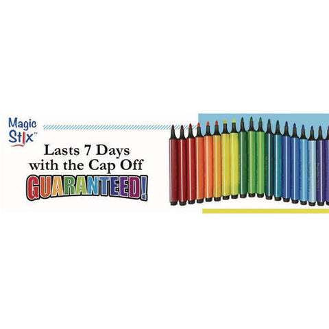 Magic Tri Stix Set, 12 Assorted Colors, 12/set, 48 Sets/carton