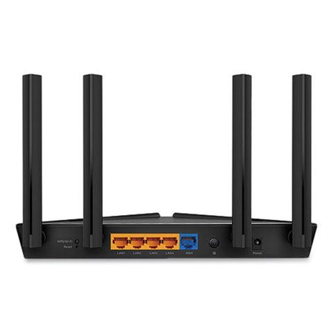 Archer Ax1500 Wireless And Ethernet Router, 5 Ports, Dual-band 2.4 Ghz/5 Ghz