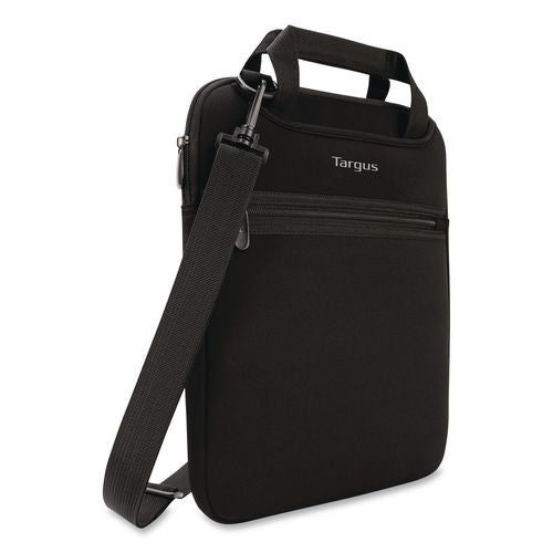 Slipcase Neoprene Laptop Sleeve, 12", 10.25 X 1.2 X 13.5, Black