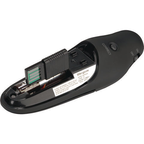 Wireless Usb Presenter With Laser Pointer, Class 2, 50 Ft Range, Black