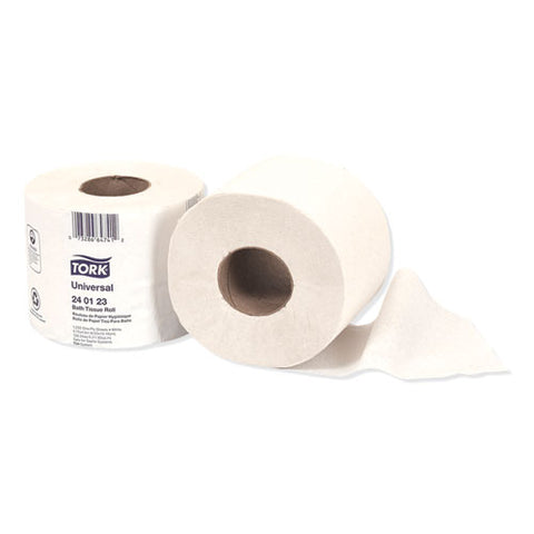 Bath Tissue, Septic Safe, 1-ply, White, 1,232 Sheets/roll, 48 Rolls/carton
