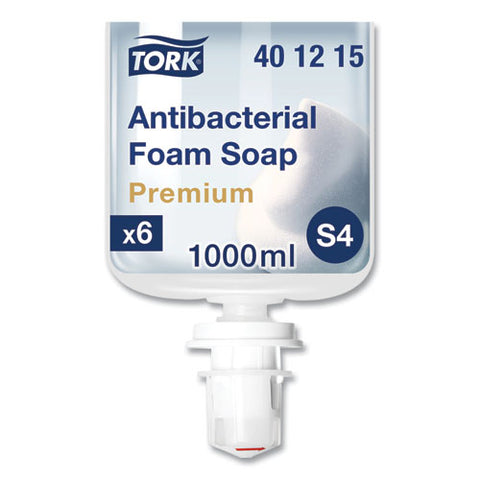 Premium Antibacterial Foam Soap Refill, Unscented, 1 L, 6/carton