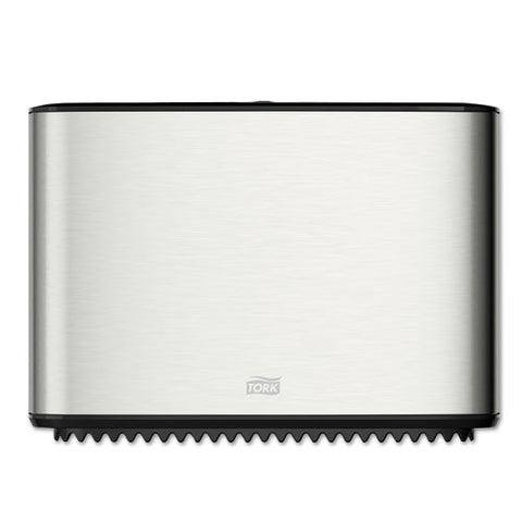 Image Design Mini Jumbo Bath Tissue Roll Dispenser, 14 X 5.13 X 9.88, Stainless Steel