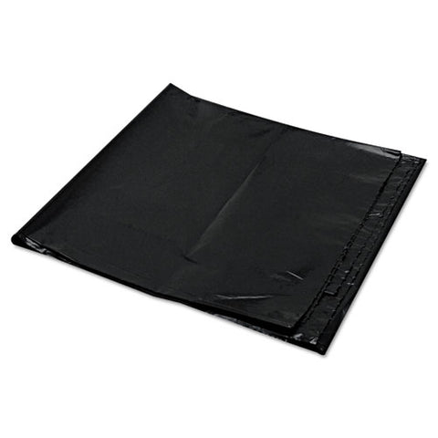 Low-density Can Liners, 56 Gal, 1.6 Mil, 43" X 47", Black, Flat Pack, 100/carton