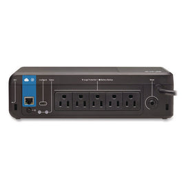 Standby Cloud-connected Ups With Remote Monitoring, 5 Outlets, 850 Va, 190 J