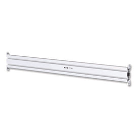 Slat Rail For Slat Wall System For 32" Tvs, 3.39w X 1.8d X 41h, Silver, Supports 33 Lb