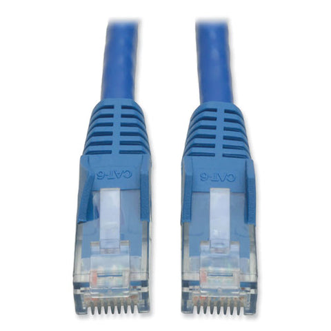 Cat6 Gigabit Snagless Molded Patch Cable, 14 Ft, Blue