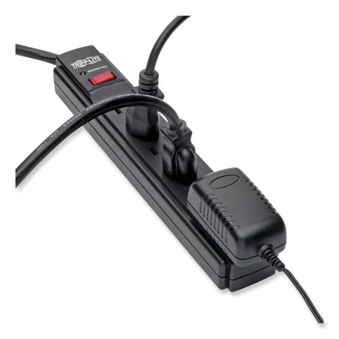 Protect It! Surge Protector, 6 Ac Outlets, 6 Ft Cord, 790 J, Black