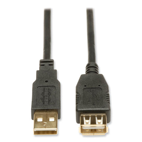 Usb 2.0 A Extension Cable, 10 Ft, Black