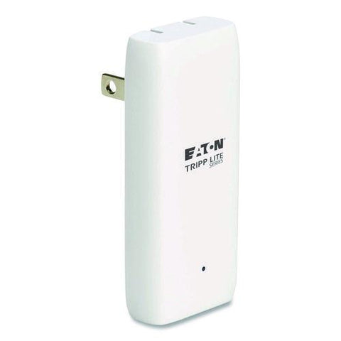 Flat One-port Usb-c Wall Charger With Gan Technology, White