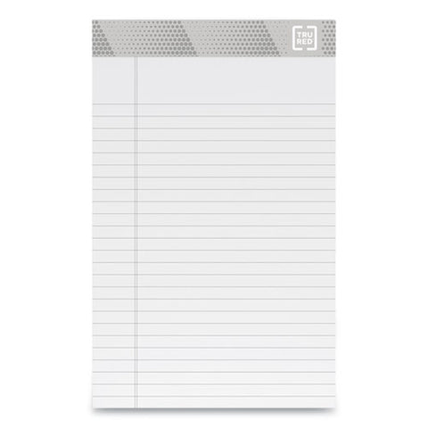 Notepads, Narrow Rule, 50 White 5 X 8 Sheets, 12/pack