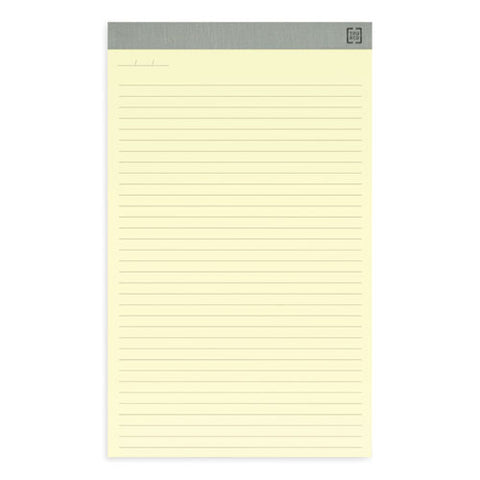 Notepads, Wide/legal Rule, 50 Canary-yellow 8.5 X 14 Sheets, 12/pack