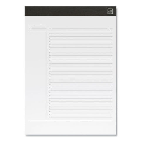 Notepads, Project-management Format, 50 White 8.5 X 11.75 Sheets, 6/pack