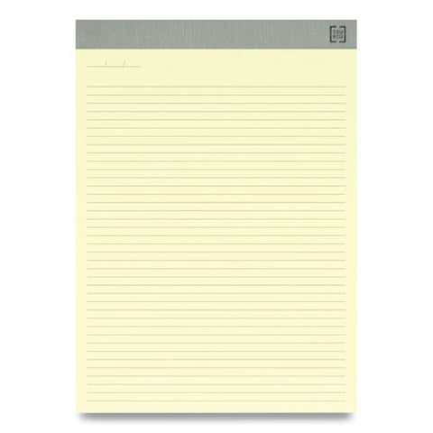 Notepads, Narrow Rule, 50 Canary-yellow 8.5 X 11.75 Sheets, 12/pack