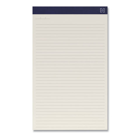 Notepads, Wide/legal Rule, 50 Ivory 8.5 X 14 Sheets, 12/pack