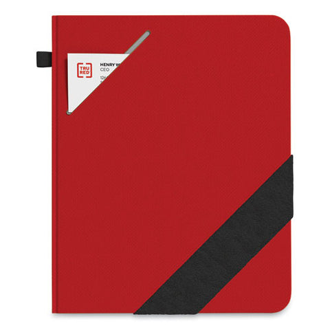 Large Starter Journal, 1-subject, Narrow Rule, Red Cover, (192) 10 X 8 Sheets