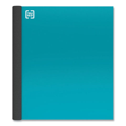 Three-subject Notebook, Twin-wire, Medium/college Rule, Teal Cover, (150) 11 X 8.5 Sheets