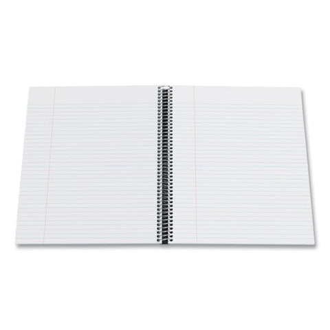 Three-subject Notebook, Twin-wire, Medium/college Rule, Red Cover, (150) 11 X 8.5 Sheets